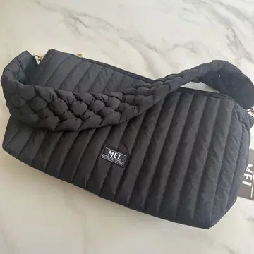 MEI 블랙 숄더백