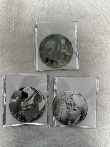 빛이 죽은 여름 캐릭터 배지 컬렉션 캔뱃지 3종 세트