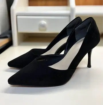 RANDA 블랙 펌프스 22.5cm