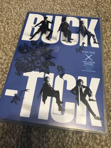 BUCK-TICK LIVE 팬클럽 회원 한정 판매 상품 블루레이
