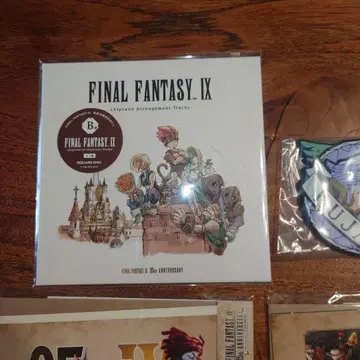 FINAL FANTASY IX 25주년 기념 복권 B상 + 덤 1번 복권
