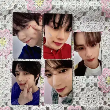 TXT 일본 펜미 팬미 MOAZONE 트레이딩 카드 5장