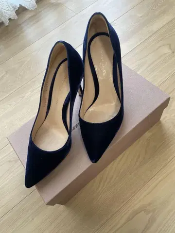 Gianvito Rossi 지안비토 로시 펌프스 스웨이드 37