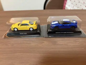 교쇼 1/64 NISMO 400R & GT-R 50th 2대 세트