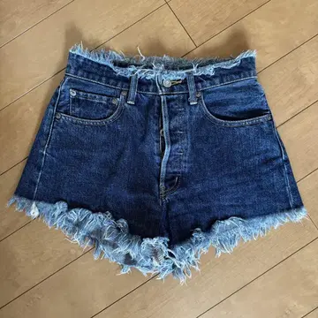moussy 데님 숏 팬츠
