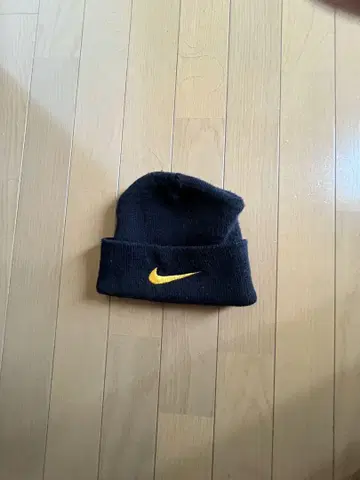 Nike 블랙 니트 모자