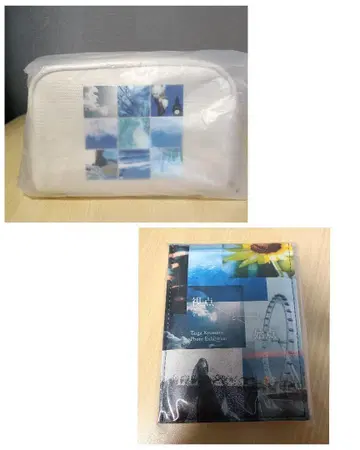 교모토 다이가의 관점과 출발점 파우치, 접이식 거울