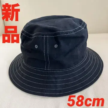 블랙 코튼 버킷 햇 모자 남성용 여성용