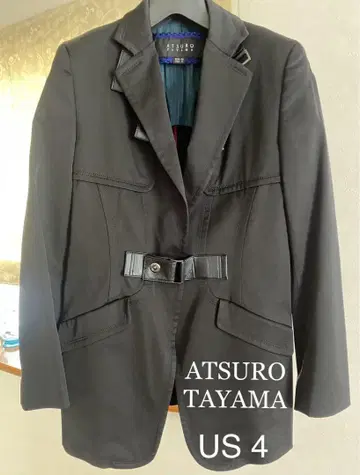 ATSURO TAYAMA 타야마 아츠로 자켓 블랙 일본제