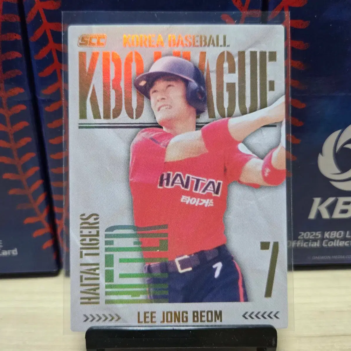 2025 scc kbo 오피셜 해태 이종범 홀로카드 판매합니다.