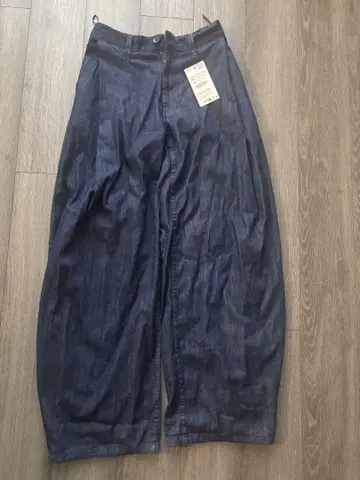 ZARA 자라 데님 벌룬 팬츠 와이드 팬츠