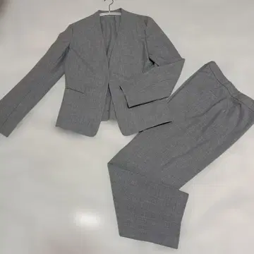 언타이틀 그레이 셋업 3 봄/여름 크롭 기장