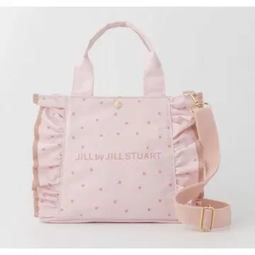 JILL by JILL STUART BOOK 하트 프릴 백 PINK