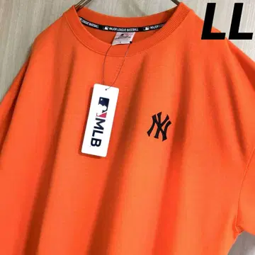 MLB 양키스 로고 자수 빅 로고 티셔츠 LL