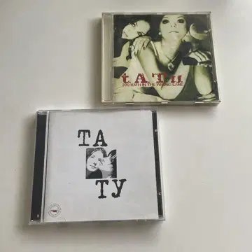 t.A.T.u. 러시아판 CD 2장 세트