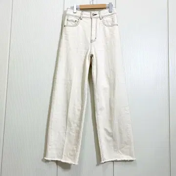 퍼블릭 도쿄 PUBLIC DENIM COLORWIDE 아이보리