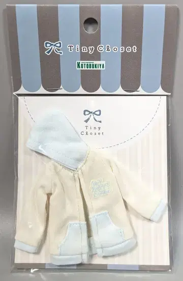 코토부키야 TINYCLOSET 지퍼 후드티 컬렉션(아이스 블루)
