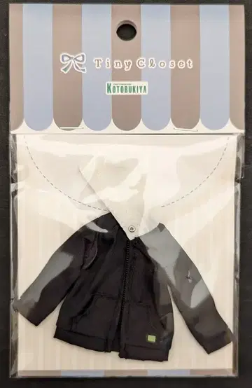 코토부키야 TINYCLOSET 지퍼 후드티 컬렉션(BLACK)