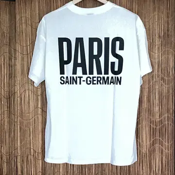PARIS SAINT-GERMAIN 티셔츠 L 사이즈 화이트