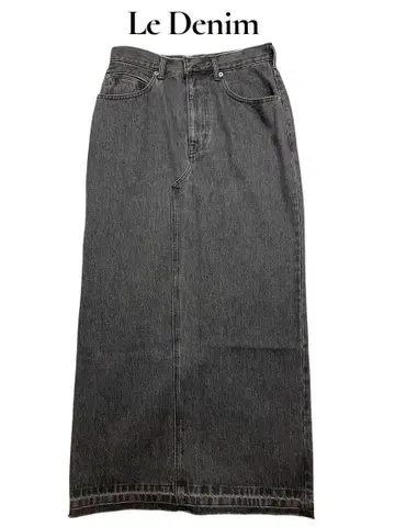 SLOBE IENA Le Denim 데님 롱 스커트 맥시 38