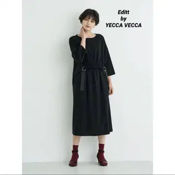 Editt by YECCA VECCA P. 벨트 디자인 개더 원피스