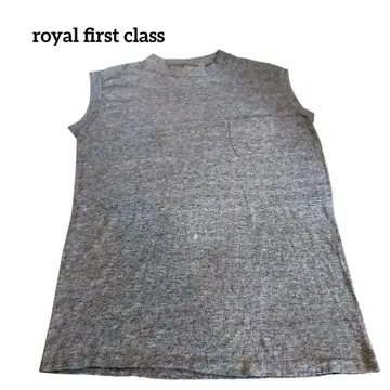 구제 의류 royal first class 슬리브리스 티셔츠 미국제