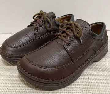 버켄스탁 BIRKENSTOCK 가죽 신발 37 브라운