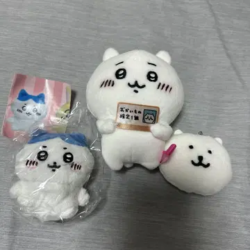 치이카와 나가노 곰 봉제 인형 3개 세트