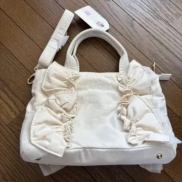 시마무라  콜라보 프릴 숄더 백