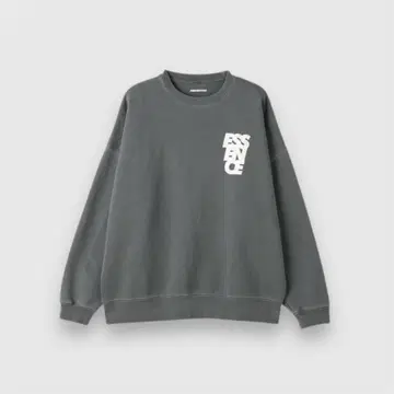키타야마 마사카즈 B&Y 맨투맨 오버다이 블랙 페이드 L 코넬리우스