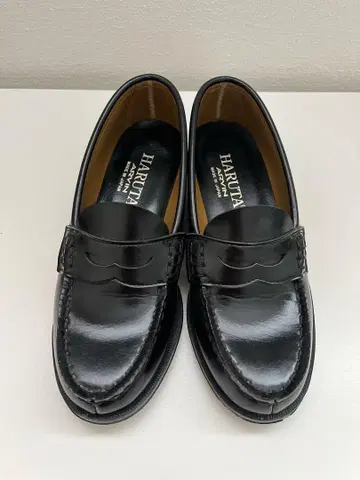 HARUTA 로퍼 블랙 22.5cm