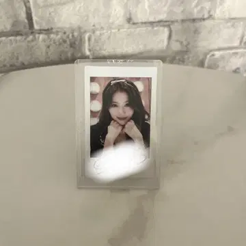 twice 사나 친필 사인 폴라로이드 2025 시그리