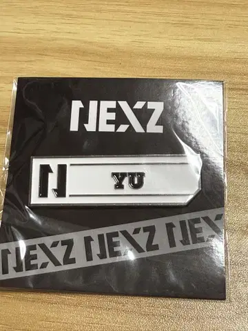 nexz 넥스지 쇼케이스 핀 배지 YU 굿즈