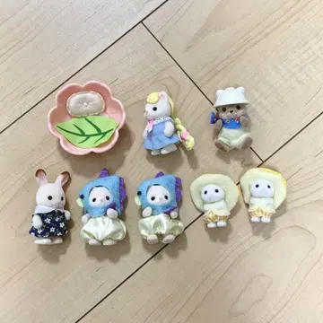 실바니안 패밀리 아기 인형 세트