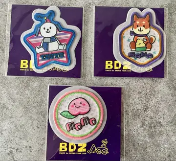미개봉 새상품 TWICE BDZ 와펜 씰 SANA MOMO TZUYU
