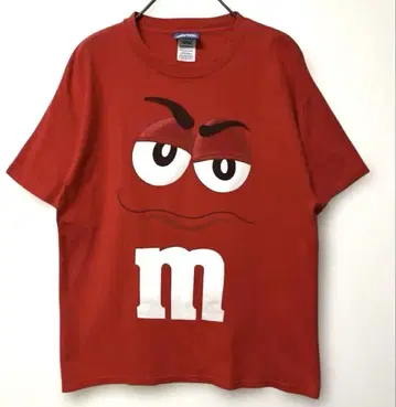 m&ms 엠앤엠 티셔츠 사이즈 L 캐릭터 티셔츠 기업 물품