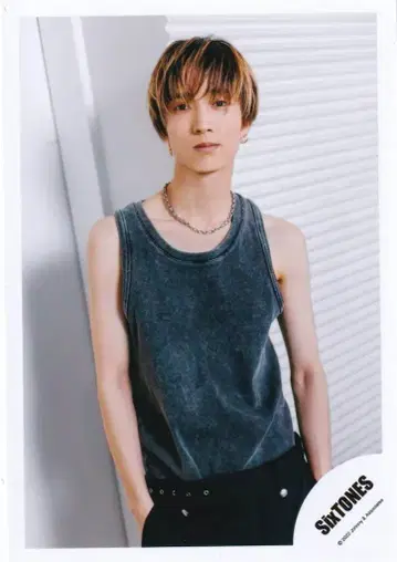 SixTONES 나 다나카 키 공식 사진*1장