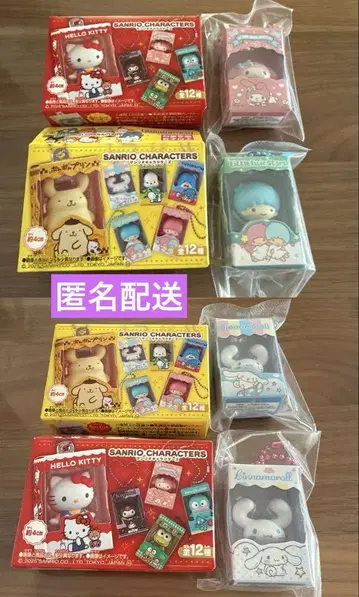 산리오 초코 박스 피규어 컬렉션 4종 세트