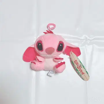 스티치 엔젤 봉제 인형 키링 미사용 새상품