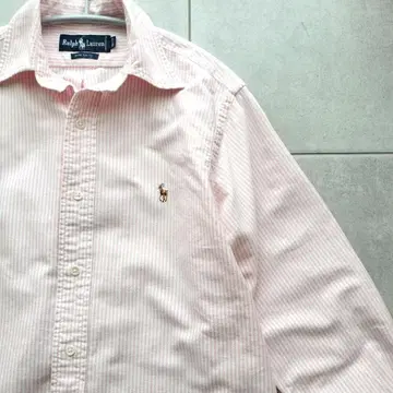 90s Ralph Lauren/랄프 로렌 스트라이프 셔츠 여성용