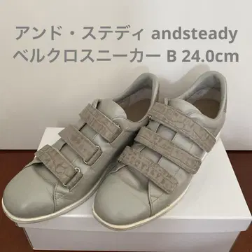 벨크로 스니커즈 앤드 스테디 B24.0cm