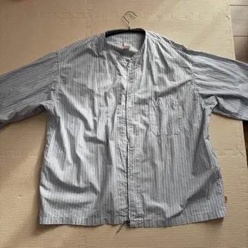 Hinson Garments M 사이즈 스트라이프 긴팔 셔츠
