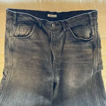셀비지 펄드 헤비 데님 페인터 팬츠