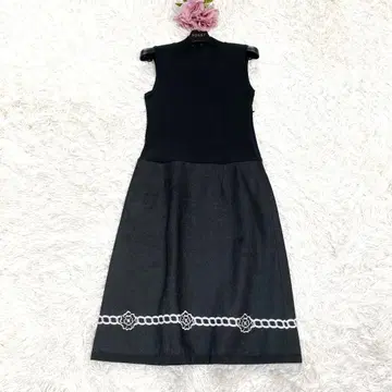엠즈 그레이시 리브 니트 까멜리아 그로그랭 원피스 38