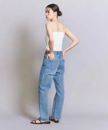 BEAUTY&YOUTH UNITED ARROWS 힙 컷 데님 팬츠