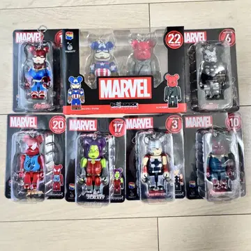 MARVEL 베어브릭 8개 세트
