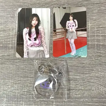마나베 나기사키 랜덤 트레이딩 카드 2종 컴프 G상 스마트폰 키링