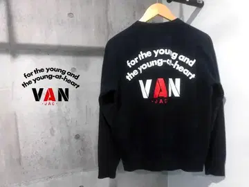 VAN JAC 반자켓 아치 로고 트레이닝복 M 스웨트 셔츠