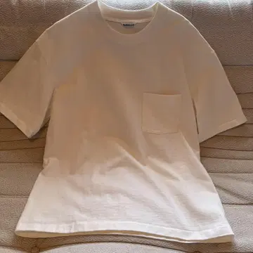 오라리 HEAVY WEIGHT POCKET TEE