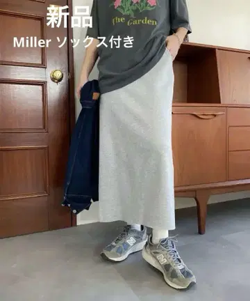 PICHI 피치 셀프 컷 백 리트 스커트 Miller 삭스 포함